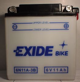 Motorradbatterie 6V/12Ah(C20) EXIDE