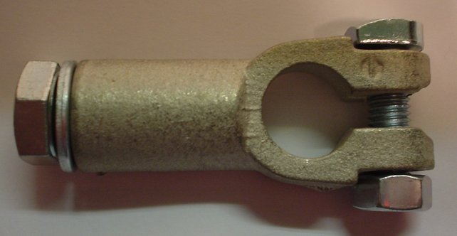 Batterieklemme f�r US KFZ negativ 15,9 mm