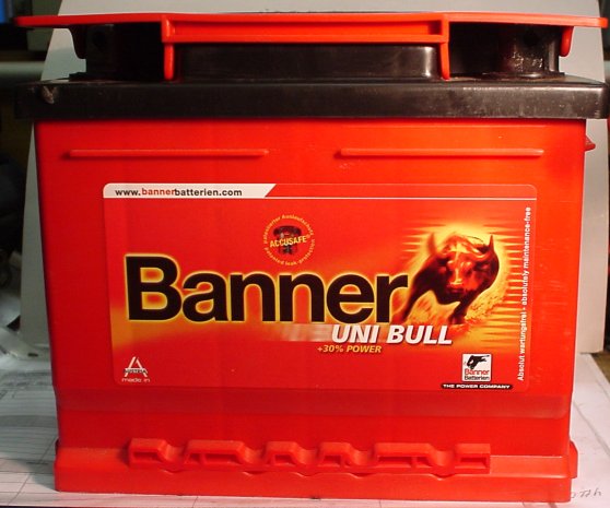 Starterbatterie 12V/47 Ah(C20) Banner Uni Bull 50100