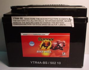 Motorradbatterie 12V/2Ah(C20)