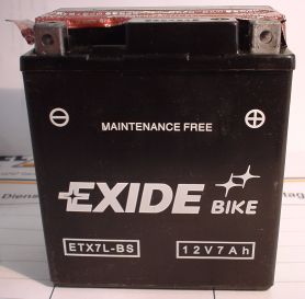 Starterbatterie  12V/6Ah(C20) EXIDE