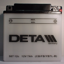 Motorradbatterie 12V/7Ah(C20) EXIDE