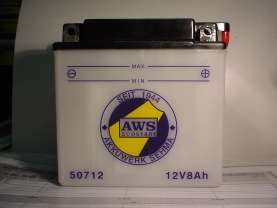 Motorradbatterie 12V/7Ah(C20)