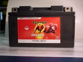 Motorradbatterie 12V/8,6 Ah(C10) Banner Bike Bull  50901