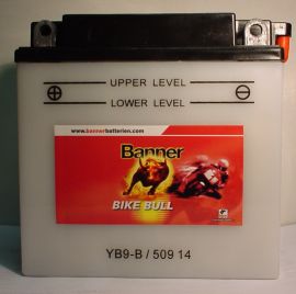 Motorradbatterie 12V/9Ah(C20) Banner
