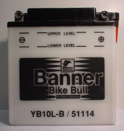 Motorradbatterie 12V/11 Ah(C10) Banner