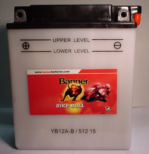 Starterbatterie 12V/12Ah Banner Bike Bull 51215