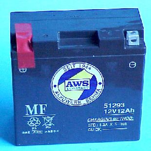 Motorradbatterie 12V/12Ah(C20)