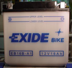 Motorradbatterie 12V/16Ah(C20) EXIDE 51615