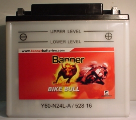 Motorradbatterie 12V/28 Ah(C20) Banner