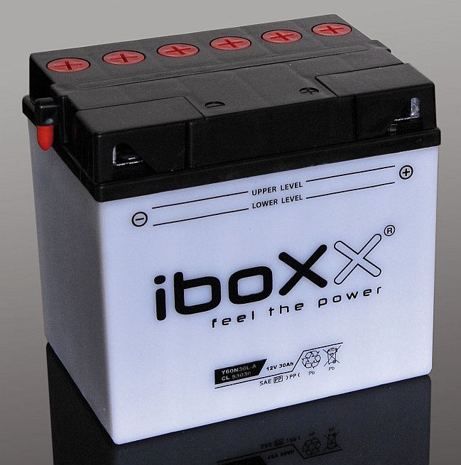 Motorradbatterie 12V/30Ah(C20) EXIDE