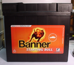 Motorradbatterie 12V/30 Ah(C20) Banner