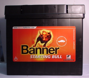 Motorradbatterie 12V/30 Ah(C20) Banner Starting Bull 53034