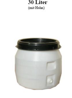 Beh�lter 30 Liter zzgl. Auslaufhahn