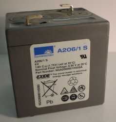 SONNENSCHEIN dryfit Batterie 6V/1 Ah(C20) NGA2060001HS0SA  A206/1 S