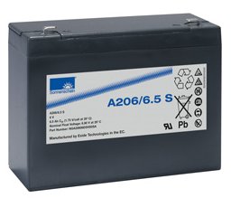 SONNENSCHEIN dryfit Batterie 6V/6,5 Ah(C20) NGA20606D5HS0SA  A206/6,5 S