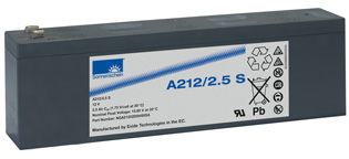 SONNENSCHEIN dryfit Batterie 12V/2,5Ah(C20) NGA21202D5HS0SA  A212/2,5 S