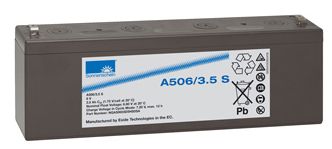 SONNENSCHEIN dryfit Batterie 6V/3,5Ah(C20) 0789531200  A506/3,5 S