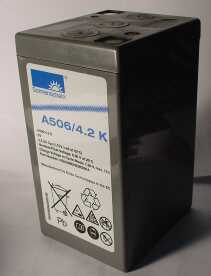 SONNENSCHEIN dryfit Batterie 6V/4,2Ah 0789539000  A506/4,2 K