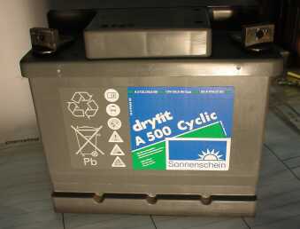SONNENSCHEIN dryfit Batterie 12V/38Ah cyc. 0889763200  A512C/38 G6