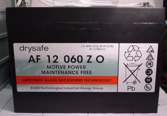 AGM wartungsfr. Blockbatterie 12V/60Ah(C5)
