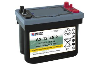 AGM Blockbatterie mit Wickelelektroden