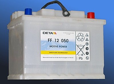EXIDE drivemobil Traktionsbatterie 1955002201  FF12050