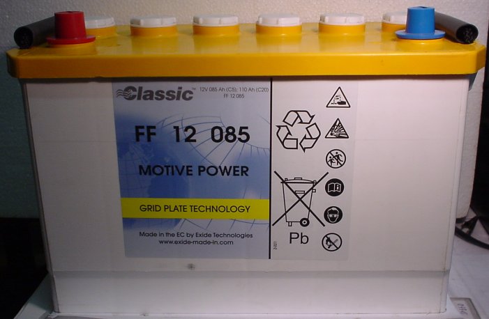 EXIDE drivemobil Traktionsbatterie 1958052201  FF12085