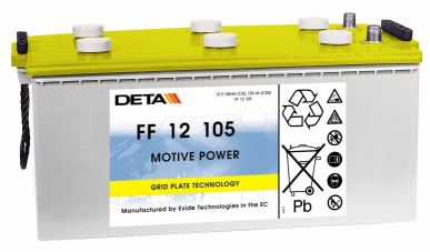 EXIDE drivemobil Traktionsbatterie 1960051201  FF12105