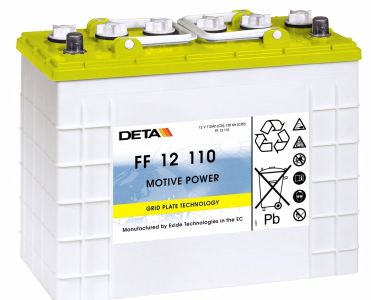 EXIDE drivemobil Traktionsbatterie  1960002201  FF12110