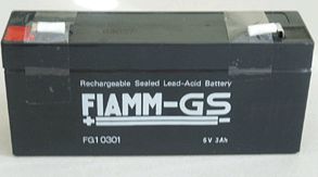 FIAMM  6V/3Ah(C20) FIAMM FG10301