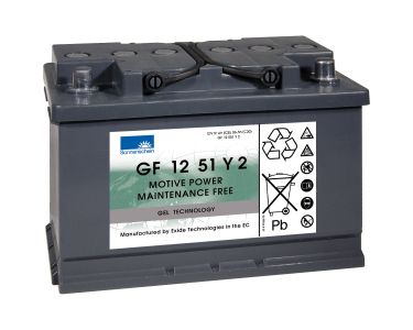 dryfit Gelbatterie 12V/51Ah(C5)  GF12051 Y2