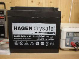 HAGEN drysafe Batterie  12V/15Ah 396330  HAGEN drysafe HDS-12150NB