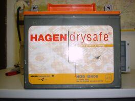 HAGEN drysafe Batterie 12V/40Ah 596399  HAGEN drysafe HDS-12400NB