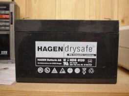 HAGEN drysafe Batterie 6V/10Ah 596452  HAGEN drysafe HDS-6100