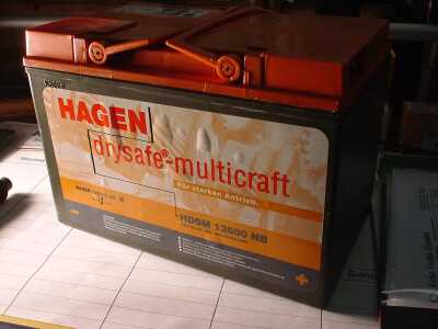 HAGEN drysafe Batterie 12V/60Ah 326687 ersetzt durch AF12060ZO
