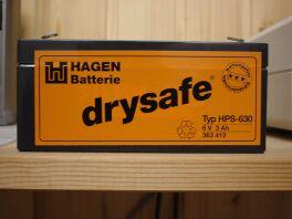HAGEN drysafe Batterie 6V/3Ah 363412  HAGEN drysafe HPS-630