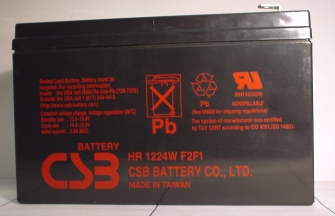 CSB-Batterie 12V/24W  CSB HR1224WF2F1