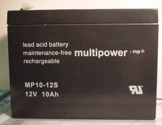 multipower Batterie 12V10 Ah(C20) MP10-12S