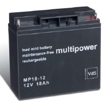 multipower Batterie 12V/18 Ah(C20)