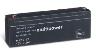 multipower Batterie 12V/2,2 Ah(C20) Multipower MP2,2-12
