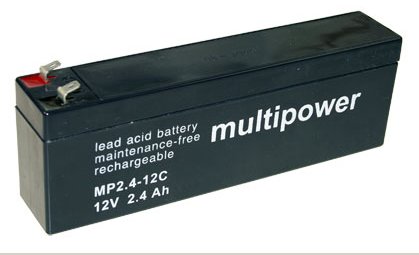 multipower Batterie 12V/2,4 Ah(C20) Multipower MP2,4-12C