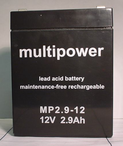 multipower Batterie 12V/2,9 Ah(C20) Multipower MP2,9-12