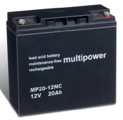 multipower Batterie 12V/20 Ah(C20) Multipower MP20-12NC