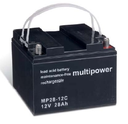 Multipowerbatterie 12V/28 Ah(C20) Multipower MP28-12C