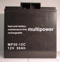 Multipowerbatterie 12V/30Ah(C20) Multipower MP30-12
