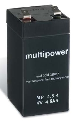 multipower Batterie 4V/4,5 Ah(C20) multipower MP4,5-4