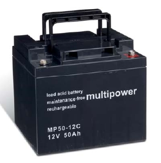 multipower Batterie 12V/50 Ah(C20)