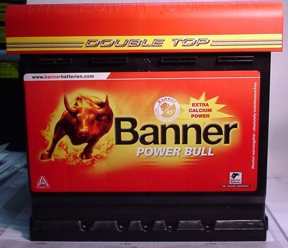 Starterbatterie 12V/50 Ah(C20) Banner Power Bull  P5003-DD