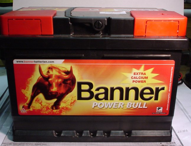 Starterbatterie 12V/55 Ah(C20) Banner Power Bull  P5519